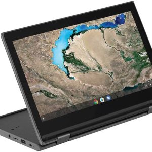 Lenovo 300e Chromebook 2nd Gen AST - AMD A4 9120C Processor 4-GB 32-GB eMMC AMD R4 Shared Graphics 11.6" HD 768p IPS 250nits Anti-glare Touchscreen Convertible Display SD Card Reader TPM Chrome OS (Meets Military Spec Test, Black, Used)
