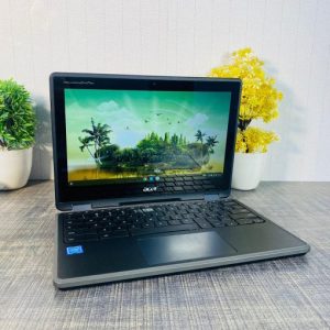 Acer  Chromebook Spin 11 R751T  32GB Storage  4GB RAM  Intel HD Graphics 500  Intel Celeron N3350  11.6″ Display  Dual Camera  Touchscreen  Playstore Supported  ChromeBook